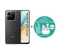 Honor Smartphone 400 Smart 8/ 256GB Black + auricolari Honor choice X7 lite + Case cover trasparente