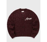 Honor The Gift CABLE CARDIGAN men Zippers & Cardigans red in taglia:M