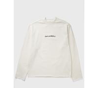 Honor The Gift DONT OVERTHINK IT CREWNECK LS men Longsleeves white in taglia:S