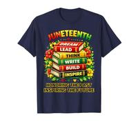 Honor The Past Inspire The Future Juneteenth Pride Maglietta