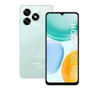 HONOR X5c Plus Smartphone, 4GB+256GB telefono con Display 6,74 pollici 90 Hz, 5260 mAh, Fotocamera 50+14MP, Octa-core cellulare impronta digitale e riconoscimento facciale, Android 15, Ocean Cyan