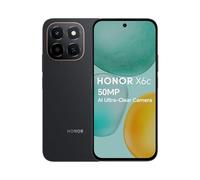 HONOR X6c - Telefoni cellulari sbloccati, schermo comfort oculare da 6,61", 120 Hz, 6 + 128 GB, batteria a lunga durata da 5300 mAh, fotocamera ultra chiara AI 50 MP, resistenza estrema alle cadute e
