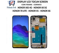 DISPLAY LCD TOUCH LCD XIAOMI REDMI 12 23053RN02L 23053RN02Y VETRO NERO FRAME GLS