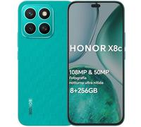 HONOR X8c Smartphone Android 15 Dual SIM 4G, 8GB RAM 256GB, AMOLED da 6.7 pollici display telefono con Qualcomm Snapdragon 685, 108&50MP, 5000 mAh, AI Eraser, Marrs Green[Versione italiana]