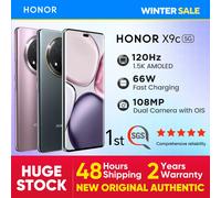 Versione globale HONOR X9c 5G 6.78 "120Hz schermo curvo 108MP Triple camera 6600mAh batteria Jade Cyan