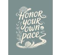 Honor Your Own Pace: Japanese Inspired Notebook: College Ruled | 120 Pages | 7.5x9.25 inches | Zen Minimalist Lined Journal for Mindfulness & Meditation