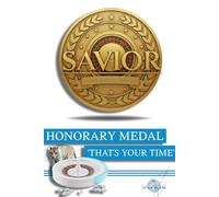 Honorary Medal - Savior French Roulette Guidance: Savior Casino - Certificate of Reward Accomplishment