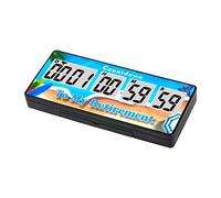 HonorMeet Digital Days Alarm Timer, Conto alla rovescia per eventi, Display retroilluminato, Promemoria orologio giornaliero 12/24 ore per anniversario di pensionamento di matrimonio (Blue)