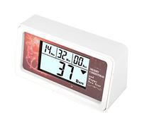 HonorMeet Digital Days Countdown Timer, Monitoraggio Eventi, Promemoria Sveglia, 5 Schede Cornice per Anniversario di Pensionamento di Nozze. (200-white)