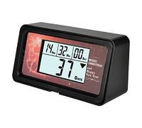 HonorMeet Digital Days Countdown Timer, Monitoraggio Eventi, Promemoria Sveglia, 5 Schede Cornice per Anniversario di Pensionamento di Nozze.(200-black)