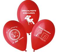 HONOS BIO - 24 Palloncini Biodegradabili Laurea, Decorazioni e Addobbi, Gadget Divertenti, Feste Lauerati (LAUREA UOMO)