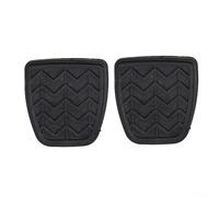 Honseadek 2 coperture in gomma per pedale del freno e frizione, copertura in gomma per Yaris XP10, confezione da 2, compatibili con i modelli