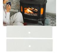 Honseadek 2 guarnizioni per coperchio in fibra di ceramica per stufe Rio, Visio, Premio, LEDA, Umbra, 185 x 48 x 5 mm, compatibili con Rika