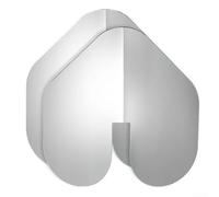 Honseadek 2 protezioni per prua per barche, in acciaio inox, con dentellatura, per proteggere barche e navi da usura e graffi