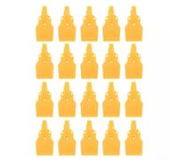 Honseadek 20 ugelli a vento piatti, in ABS, per macchina ad aria compressa, per rimuovere la polvere, asciugare all'aria