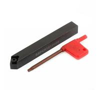 Honseadek 45° SSDCN 1212H09 - Porta utensili per tornio 12 mm gambo x 100 mm lunghezza in lega di acciaio per inserto SCMT09T3, taglio CNC lavorazione dei metalli