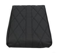 Honseadek 5 cm con per una facile installazione spugna memory cotone pelle bracciolo box Suv Pad per auto camion veicolo - a tenuta stagna Ru. 32 x 22 x 5 (nero)