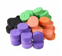 Honseadek 50 collari clonatori da giardino per coltura idroponica, inserti in schiuma di neoprene per la propagazione delle piante e sistemi idroponici fai da te (colori)