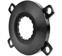Honseadek Adattatore corona per Easton | 110BCD 4-Bolt, convertitore a manovella per bici da strada in lega di alluminio, lavorazione CNC di qualità, finitura nera