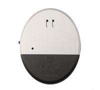 Honseadek Allarme rottura vetro sensore di vibrazione per porte finestre 130 dB sirena sistema di sicurezza domestica portatile viaggio ufficio rilevamento intrusi stick on (1 pz)