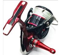 Honseadek Alphas Mulinello Luvias Supporto Set 11,7 mm Balance con For Daiwa for - Tatula Prorex Tw Vite Air Compatibile Pesca 3pcs Fuego in Purple Sil (Viola)