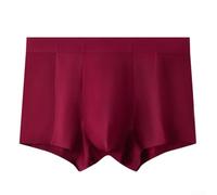 Honseadek Asciuga rapidamente il tessuto di seta del ghiaccio degli shorts | Intimo a U, design a busta, traspirante, sottile, per abbigliamento atletico, mutandine in tinta unita