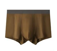 Honseadek Asciuga rapidamente il tessuto di seta del ghiaccio degli shorts | Intimo a U, design a busta, traspirante, sottile, per abbigliamento atletico, mutandine in tinta unita
