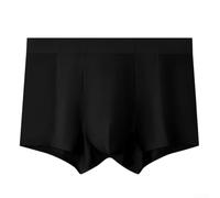 Honseadek Asciuga rapidamente il tessuto di seta del ghiaccio degli shorts | Intimo a U, design a busta, traspirante, sottile, per abbigliamento atletico, mutandine in tinta unita