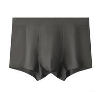 Honseadek Asciuga rapidamente il tessuto di seta del ghiaccio degli shorts | Intimo a U, design a busta, traspirante, sottile, per abbigliamento atletico, mutandine in tinta unita