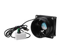 Honseadek Aspiratore di fumi USB per saldatura, ventola di assorbimento del fumo a velocità regolabile, ventilatore portatile di scarico per saldatura con condotto da 8 cm, adatto per officina (solo