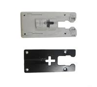 Honseadek Assemblea della piastra di base della sega circolare compatibile con la macchina della sega circolare 4304, costruzione di alluminio e ferro per il taglio stabile del pavimento e l'officina