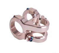 Honseadek Attacco manubrio bici in lega di alluminio, lunghezza 35 mm, 0 | Cnc Adattatore per manubrio di mountain bike, per Am Dh Downhill Riding - Variante Parent 35 mm attacco manubrio bici, 31,8