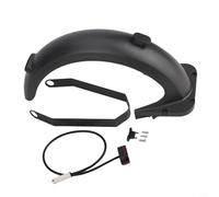 Honseadek Avere Scooter Parafango Posteriore e Fanale Posteriore Staffa Set Impermeabile Elettrico Pc Abs Visibilità Superiore Portatile Luce Freno Plus