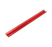 Honseadek Binario per mitra a T da 45 gradi per banco router - Apparecchio per la lavorazione del legno in lega di alluminio, compatibile con seghe a nastro e seghe da tavolo, 45 tipo T-Track (500 mm)