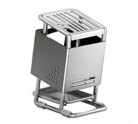 Honseadek Blocco da cucina con vassoio di scarico, sottile e obliquo, per coltelli e utensili, realizzato in acciaio al carbonio con base in ABS, organizer compatto per piccole cucine (grigio)