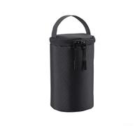 Honseadek Borsa da campeggio per serbatoio del gas con manico per lanterna da campeggio per serbatoio da 230 g/450 g (nero, S)