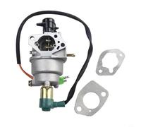 Honseadek Carburatore per motore GX390, carburatore corpo acceleratore da 27 mm con solenoide anti-ritorno da 12 V, kit di ricambio per motori generatori 340-420cc