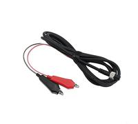 Honseadek Cavo di prolunga di alimentazione a 2 pin per mulinelli da pesca elettrici Daiwa Plus Miya 300/750mj, 1,5 mm², nucleo in rame puro con isolamento in PVC, colore nero