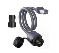 Honseadek Cavo di rete Ethernet adattatore per Starlink standard e mini antenna parabolica, kit accoppiatore RJ45 impermeabile, soluzione di gioco (1 pz)