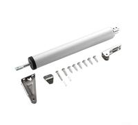 Honseadek Chiudiporta automatico per porte a schermo e tempesta, tampone silenzioso pneumatico con velocità di chiusura regolabile, hardware per porta del bagno (argento)