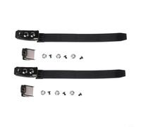 Honseadek Cinghia di ricambio regolabile per pattini in linea con fibbia, morsetto, viti e dadi, adatta per uomini, donne, bambini, confezione da 2