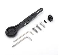 Honseadek Computer da bici regolabile in alluminio compatibile con Garmin per Edge 130 200 510 520 per Elemnt Mini per Bryton Rider 330 530 adattatore torcia elettrica