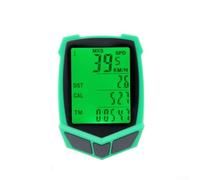 Honseadek Computer da ciclismo cablato, impermeabile, con display luminoso, per tachimetro e contachilometri per monitoraggio della velocità attuale e media (C sku)