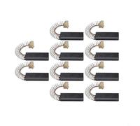 Honseadek Confezione da 2 o 10 spazzole al carbonio per motore, 32 x 11 x 6 mm, ricambio per aspirapolvere motore elettrico, include copertura posteriore a molla per portaspazzole (confezione da 10)