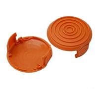 Honseadek Confezione da 2 tappi di copertura per decespugliatore QUALCAST GT30, in ABS resistente, colore arancione, ricambio per tagliabordi, design a scatto facile per un rapido e senza attrezzi