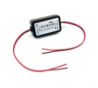 Honseadek Connettore filtro raddrizzatore di alimentazione 12 V DC per telecamera posteriore auto per sistemi di backup automobilistici con prestazioni stabili design impermeabile