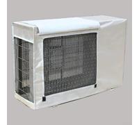 Honseadek Copertura per condizionatore d'aria esterna, impermeabile e resistente ai raggi UV, per protezione unità AC, adatta per giardino o patio (A)