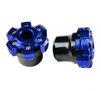 Honseadek Cursore per telaio in lega di alluminio, protezione forcella anteriore per moto, kit di protezione contro gli urti della bici, protezione per telaio della ruota anteriore compatibile con