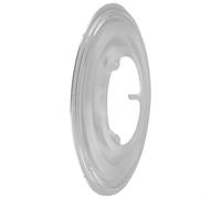 Honseadek Disco a raggi, volano in ABS trasparente da 135 mm, previene la catena di biciclette pieghevoli, mozzo da 55 mm (6 pezzi)
