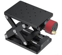 Honseadek Dispositivo manuale di elevazione dell'ascensore dell'acciaio inossidabile, Elevatore manuale ad alta precisione, Piattaforma di sollevamento del laboratorio di Z, Piattaforma di